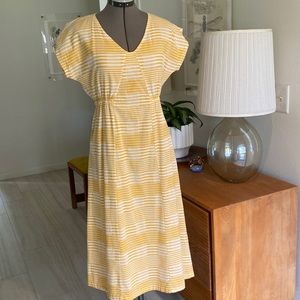 Vintage look cotton dress